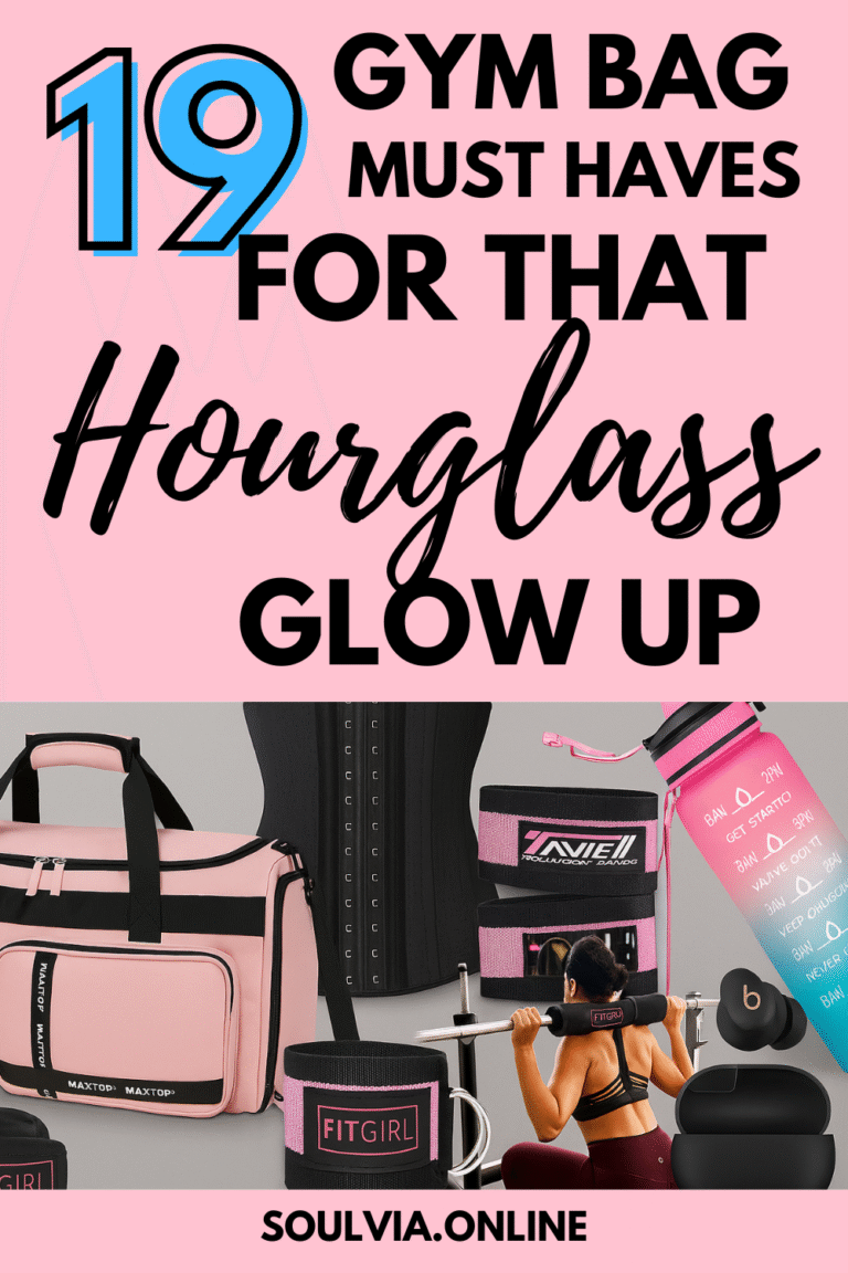 19 Gym Bag Must Haves for that hourglass glow up