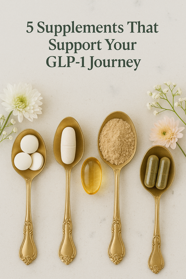 5 supplements that support your journey