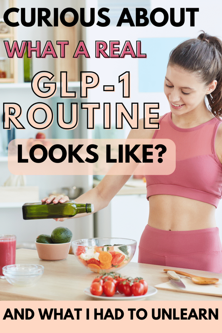 Curious about what a real GLP 1 routine looks like scaled